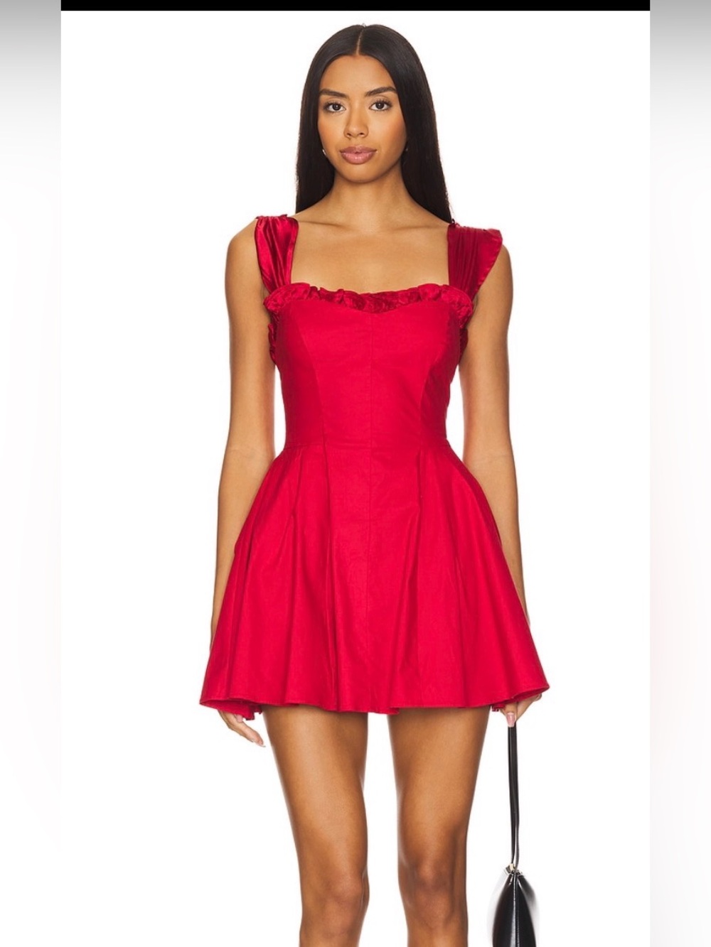 Free People Midnight Magic Mini Dress in Red Dahlia Combo Small NWT
